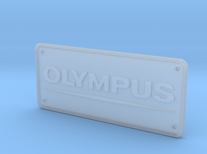 Olympus Camera Patch Textured - Holes 3d printed