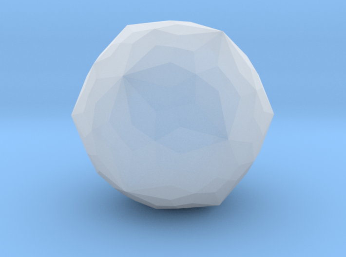 Joined Truncated Icosidodecahedron - 1 Inch 3d printed