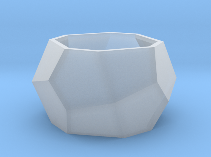 gmtrx lawal Deltoidal icositetrahedron ring 3d printed