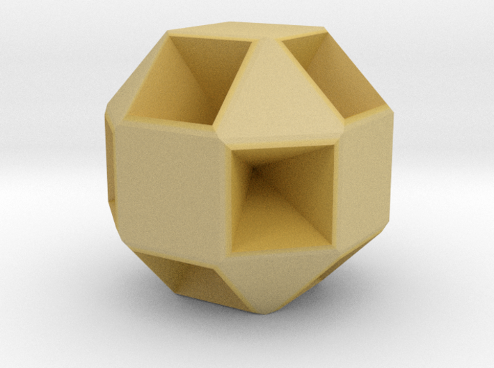 Small Cubicuboctahedron - 10mm 3d printed
