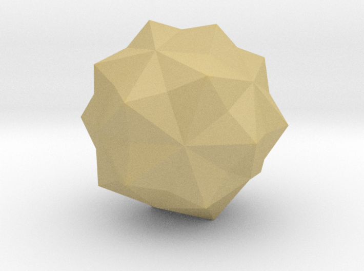 Small Icosacronic Hexecontahedron - 10 mm 3d printed