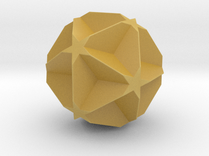 Truncated Great Dodecahedron - 10 mm V1 3d printed