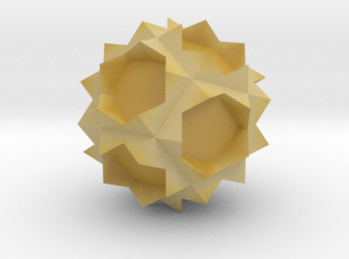03. Small Stellated Truncated Dodecahedron - 10 mm 3d printed