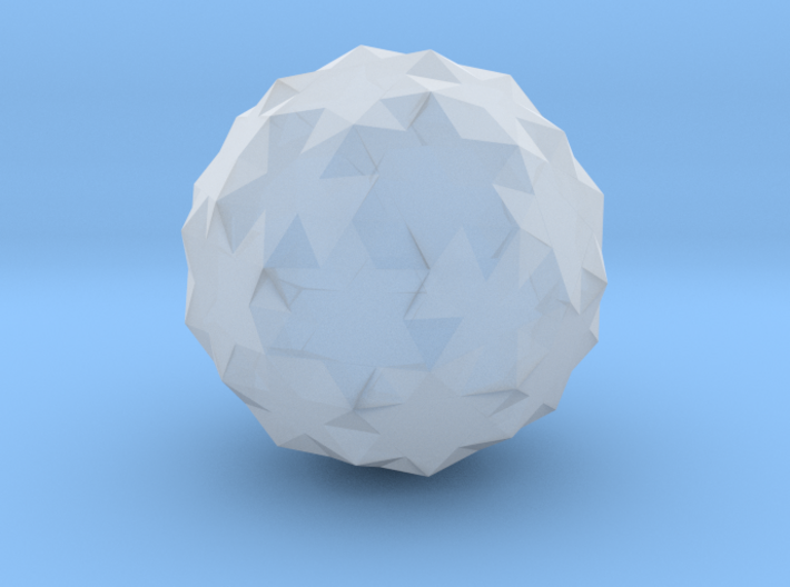08. Small Snub Icosicosidodecahedron - 10 mm 3d printed