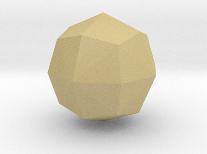 01. Biscribed Disdyakis Dodecahedron - 1mm 3d printed