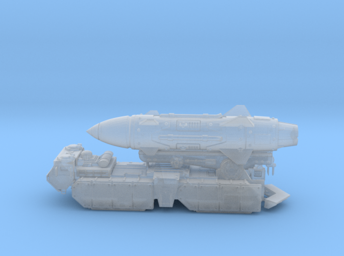 Pion Missile System down with missile 3d printed