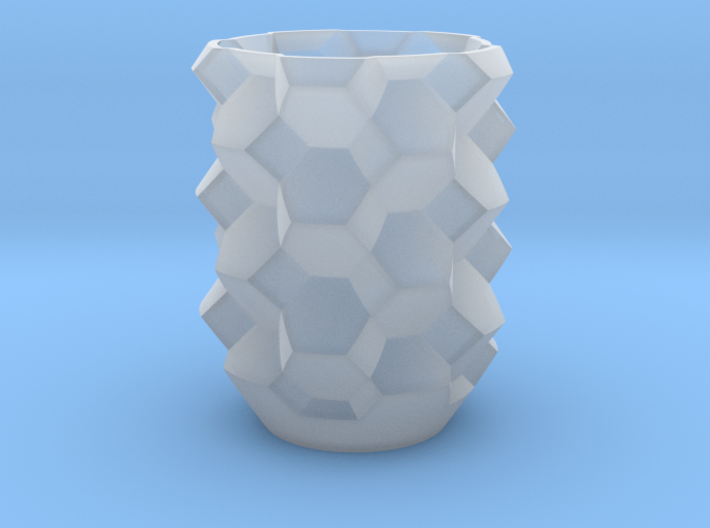 Truncated Octahedron Cup 3d printed