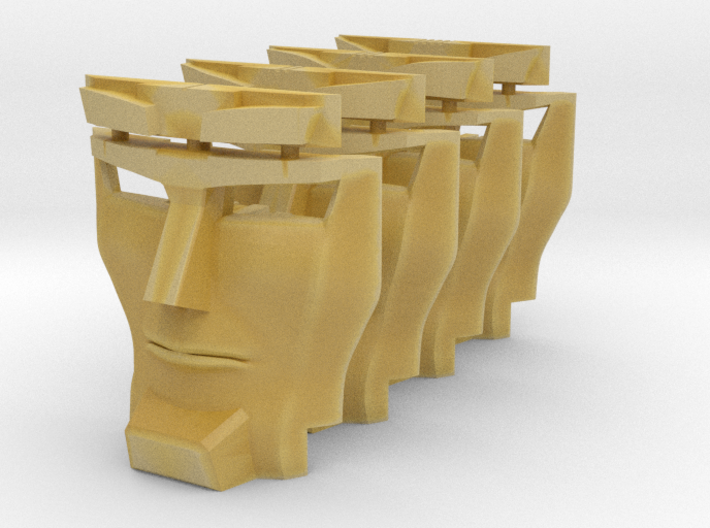 Set of 4 Faces for Earthrise Titan Scorponok 3d printed 