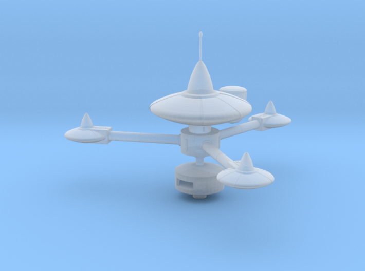 3125 Deep Space K Class Station 3d printed