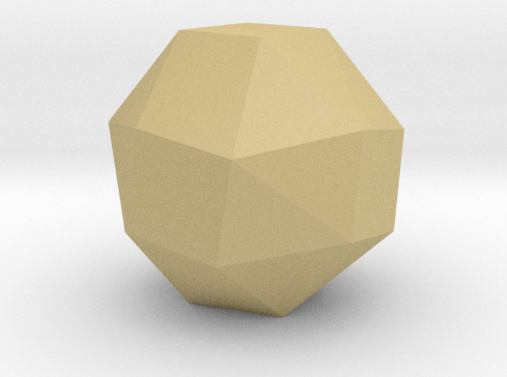 26. Biscribed Snub Cube (Laevo) - 1in 3d printed
