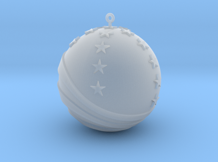 US Stars &amp; Bars - Christmas Ornament Globe 3d printed