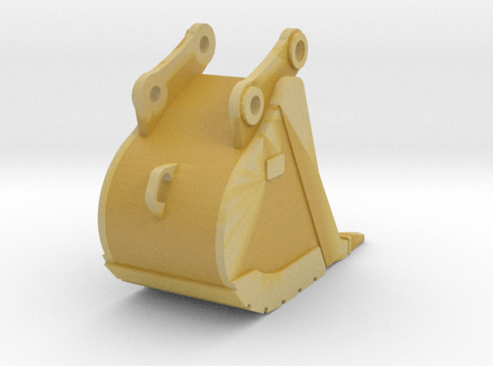 1/50 323 trench bucket 3d printed
