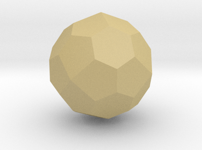08. Truncated Tetrakis Hexahedron Pattern 2 - 1in 3d printed