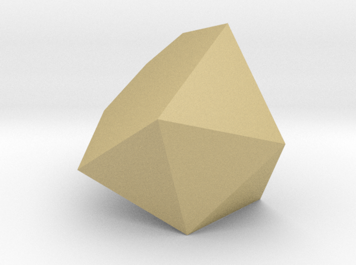 64. Augmented Tridiminished Icosahedron - 1in 3d printed