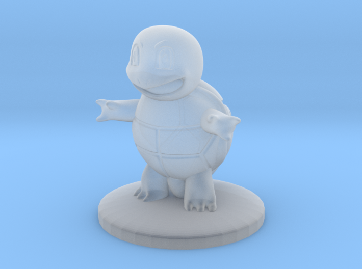 Pokemon inspired, Squirtle, 25mm base 3d printed