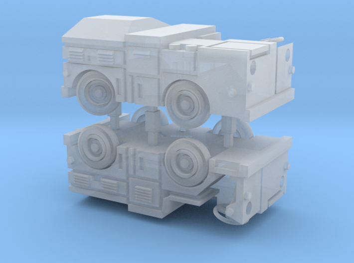 2x 1/144 NC-2A Mobile Electric Power Plant 3d printed