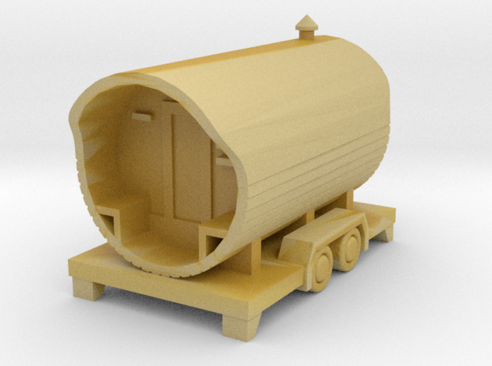Sauna-Anhänger - Sauna trailer (z, 1:220) 3d printed