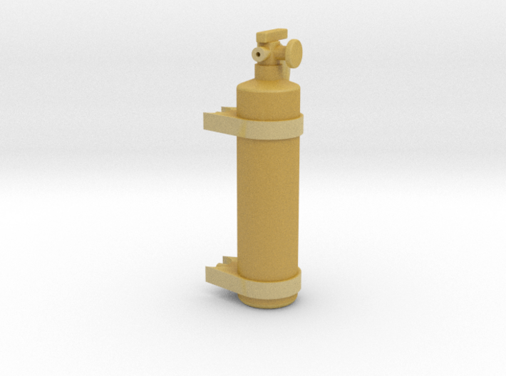 Wheeler - fire extinguisher 3d printed