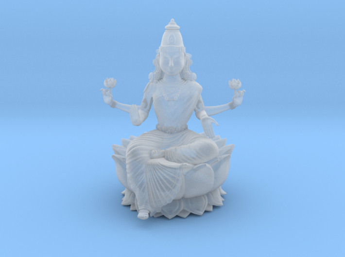 Goddess Maha Lakshmi 3d printed