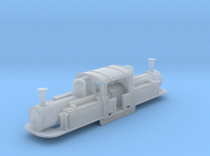 FR 0-4-4-0T double fairle loco James Spooner V3 3d printed