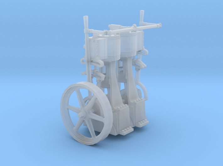 Two Cylinder Vertical Engine for Rob 3d printed