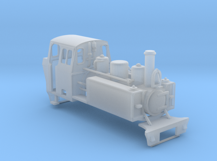 FR ALCO 2-6-2 loco Mountaineer (Old Version) 3d printed