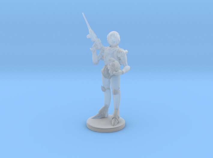 Robotech 100mm Southern Cross ATAC Female Officer 3d printed