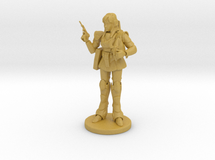 Robotech Southern Cross 100mm GMP Female Officer 3d printed