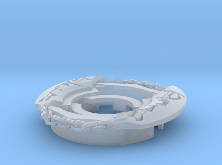 Chiroptera Clear wheel 3d printed