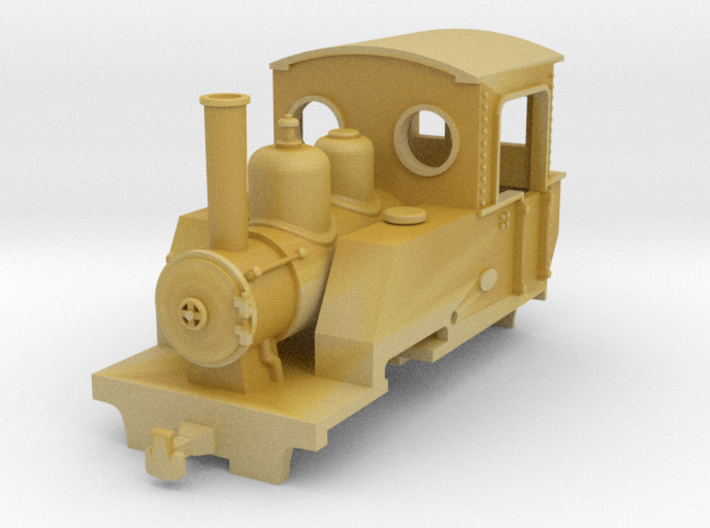 Kyosan Steam locomotive Hoe 3d printed 