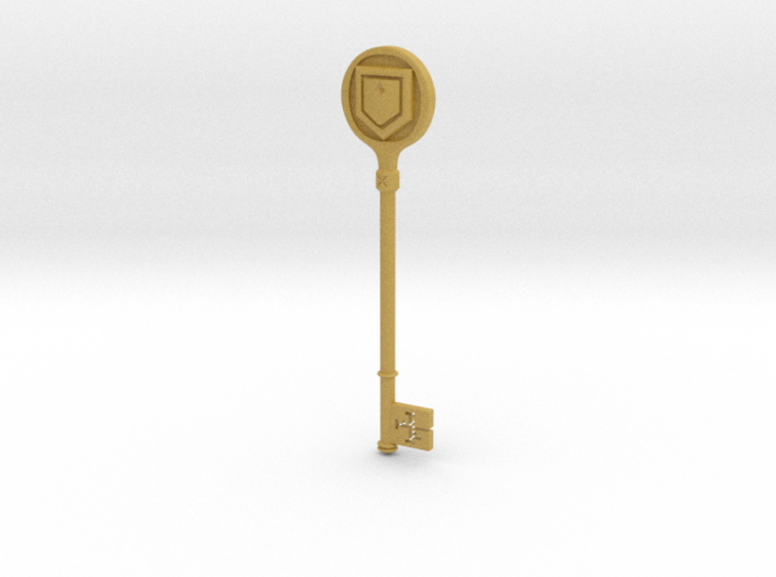 RE Classic Shield Key 3d printed