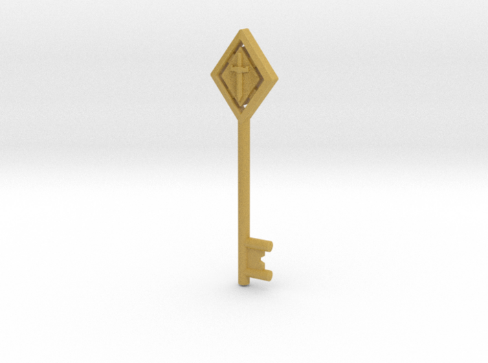 RE Classic Sword Key 3d printed