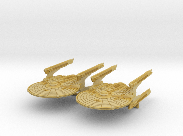 Federation Heavy Transport, 1/7000 3d printed 