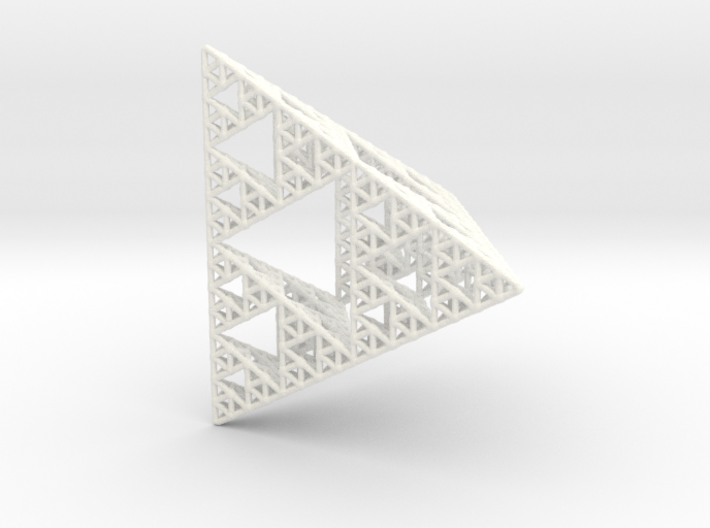 Sierpinski Pyramid; 4th Iteration 3d printed