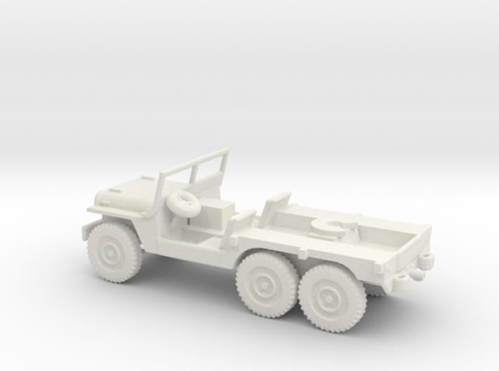 1/35 Scale 6x6 Jeep MT Tug 3d printed