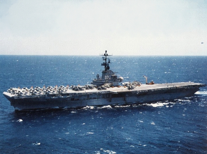 Nameplate USS Kearsarge CVS-33 3d printed Essex-class aircraft carrier USS Kearsarge CVS-33.
