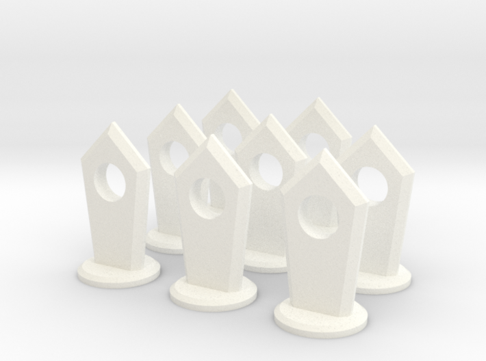 Slotted Slabs Chess Set - Pawn (x8) 3d printed