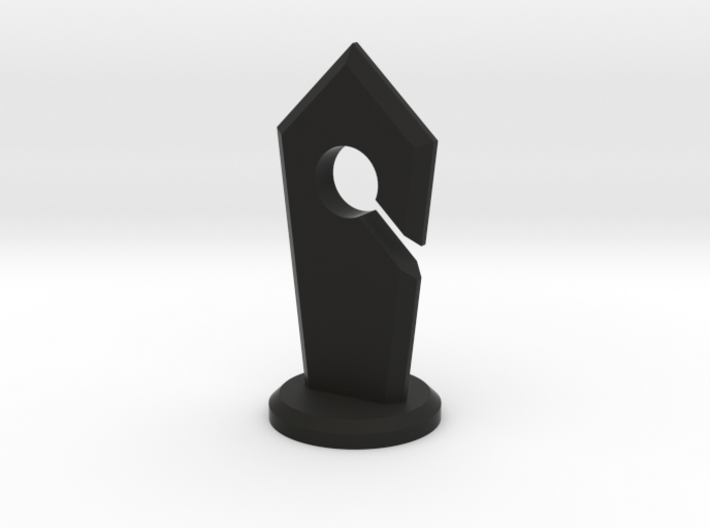 Slotted Slabs Chess Set - Knight 3d printed