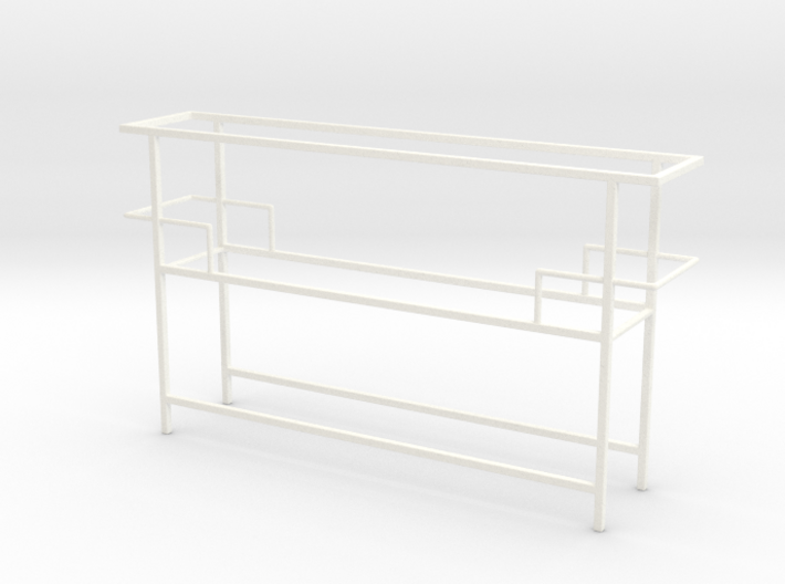 Miniature Luxury Bar Console Table Frame 3d printed