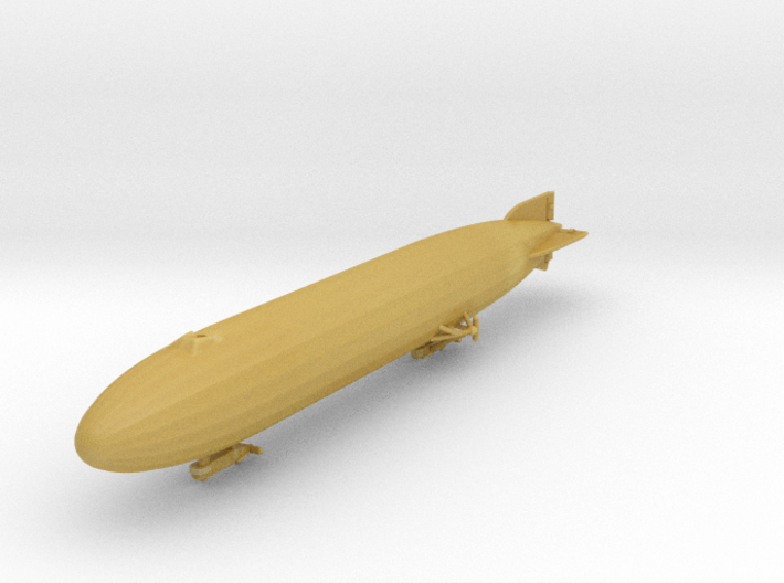 Zeppelin P-Type of WW1 1:1250 and 1200 scale 3d printed