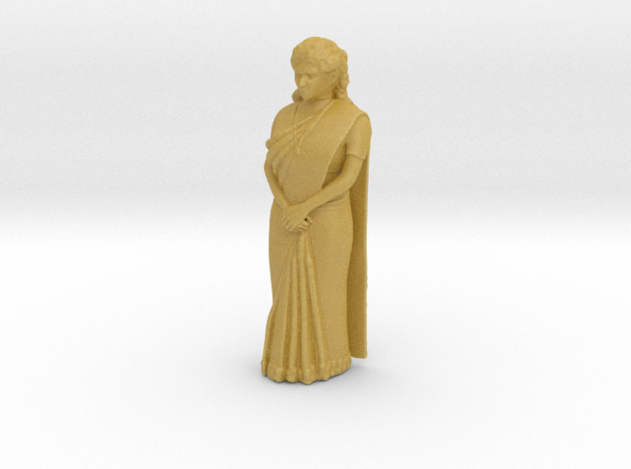 (1:87) HO scale Indian Lady Sitting #1 3d printed