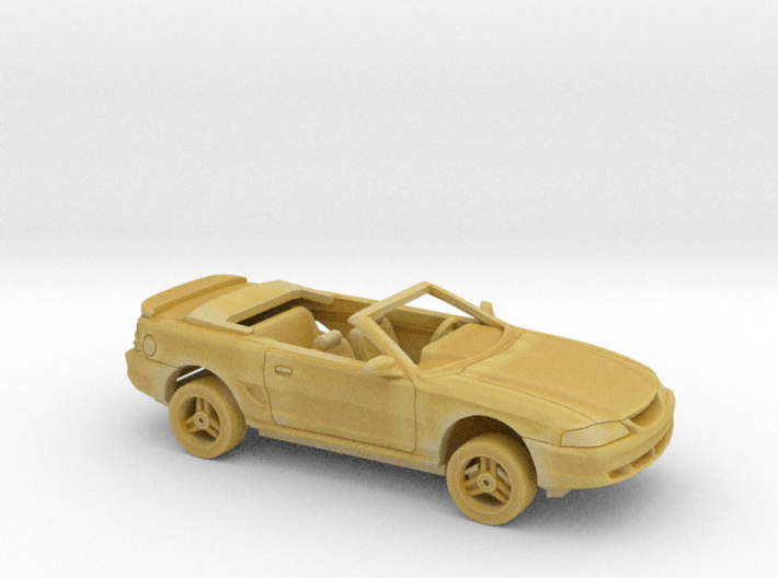 1/87 1994-98 Ford Mustang Open Convertible Kit 3d printed