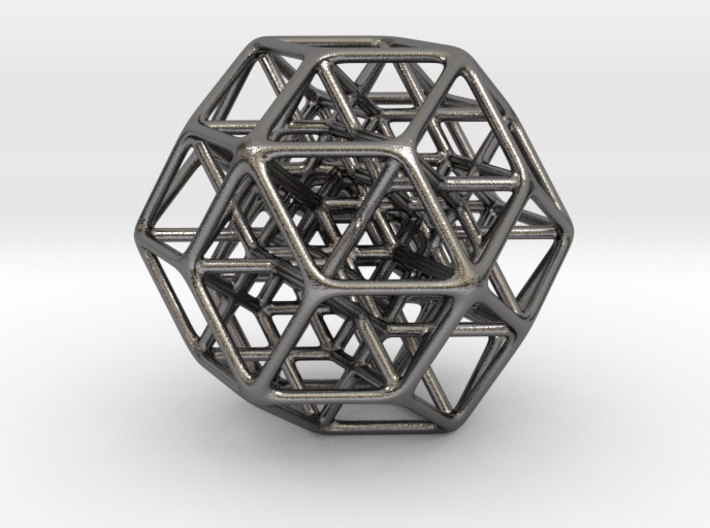 6D Hypercube Rounded 3d printed