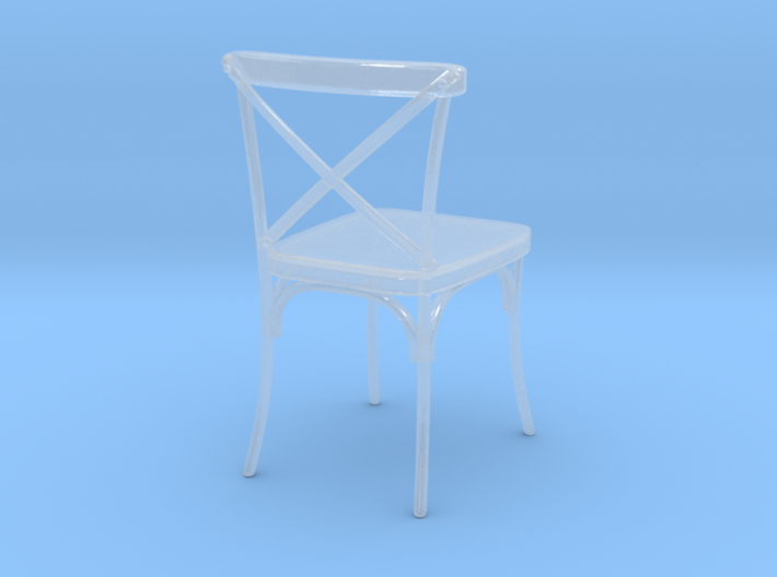 Miniature Industrial Dining Chair 3d printed