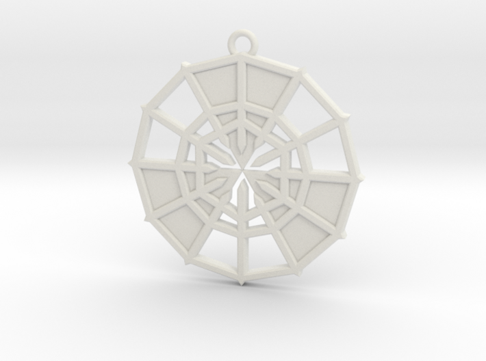 Rejection Emblem 11 Medallion (Sacred Geometry) 3d printed