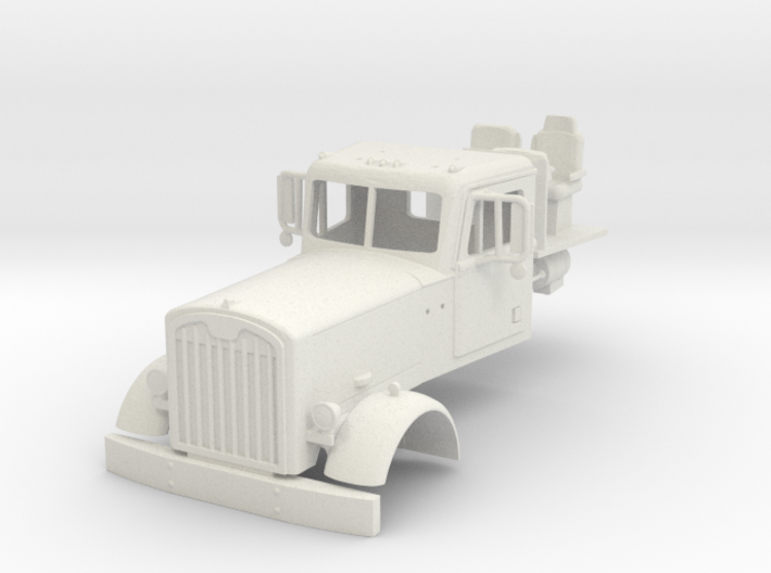 1/50th Early Autocar truck w round fenders 3d printed