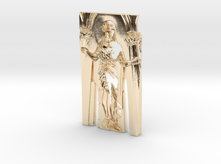 Jesus Christ King of Mankind Death of No Deity 3D 3d printed Religion