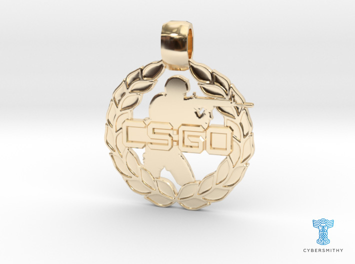 CS:GO - Soldier Pendant 3d printed