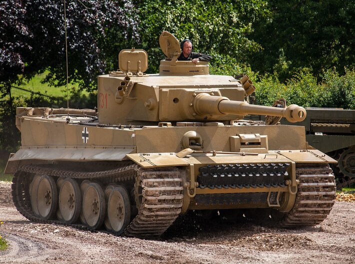 Tank - Tiger - size Small  3d printed 