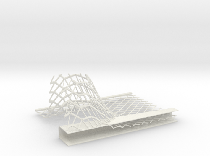 Car Factory Roof section 002 3d printed